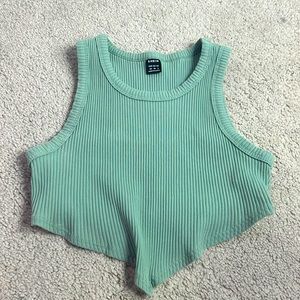 Shein bandana cropped top